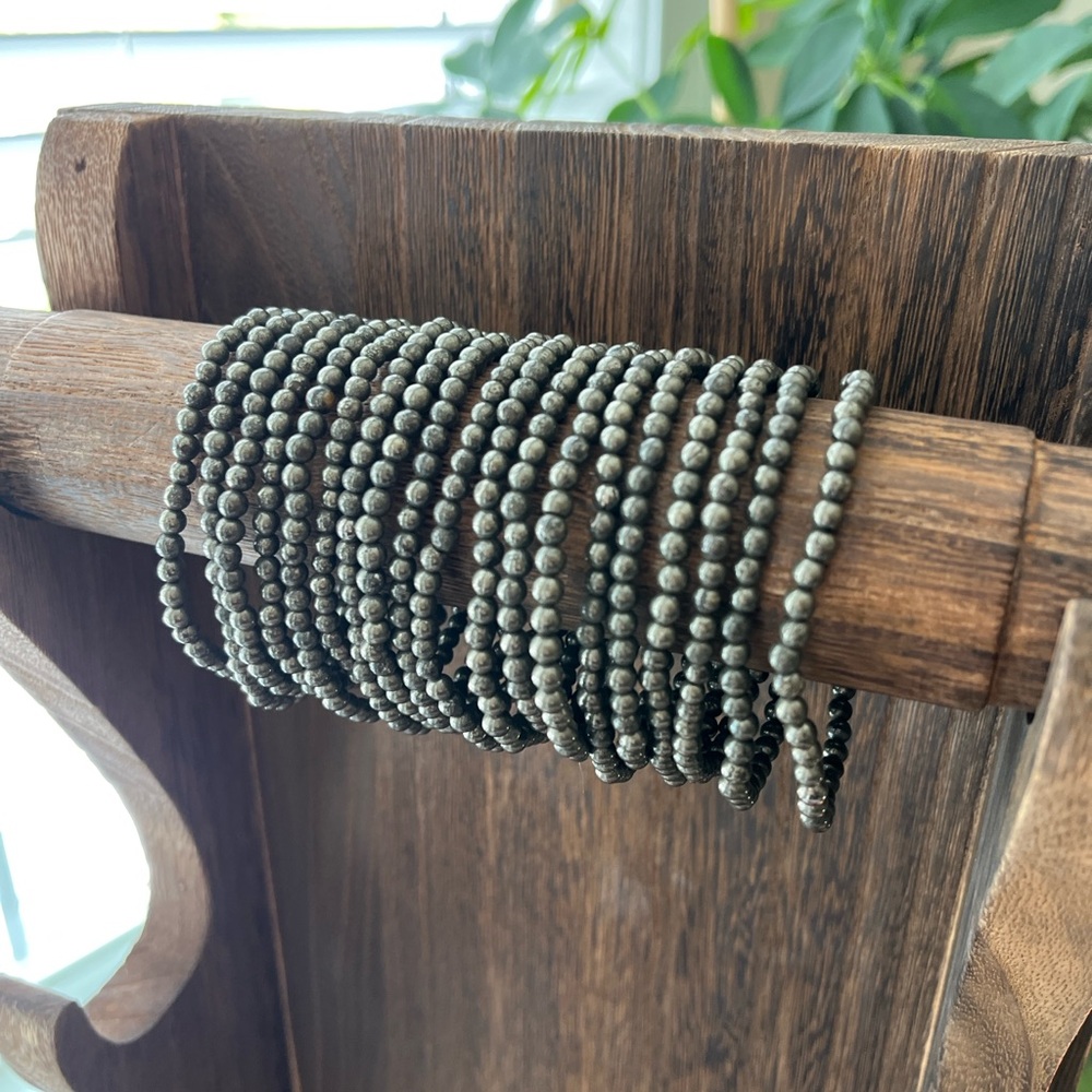 Pyrite bracelet (one)